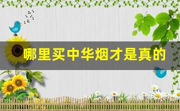 哪里买中华烟才是真的-中华烟一般在哪里买靠谱