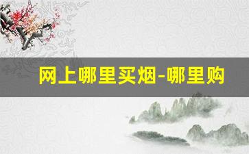 网上哪里买烟-哪里购买烟