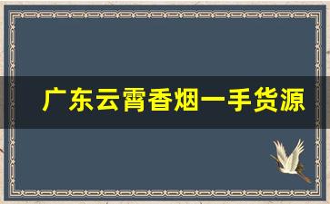 广东云霄香烟一手货源批发代理-云霄烟厂家直供 佛山